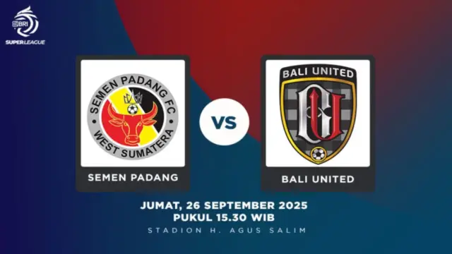 Semen Padang Vs Bali United Bri Super League