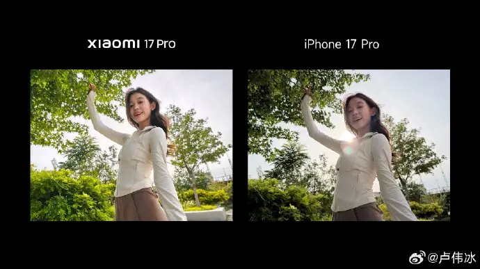 Kamera Xiaomi 17 Pro vs iPhone 17 Pro