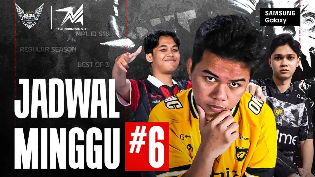 Jadwal Mpl Id S16 Week 6