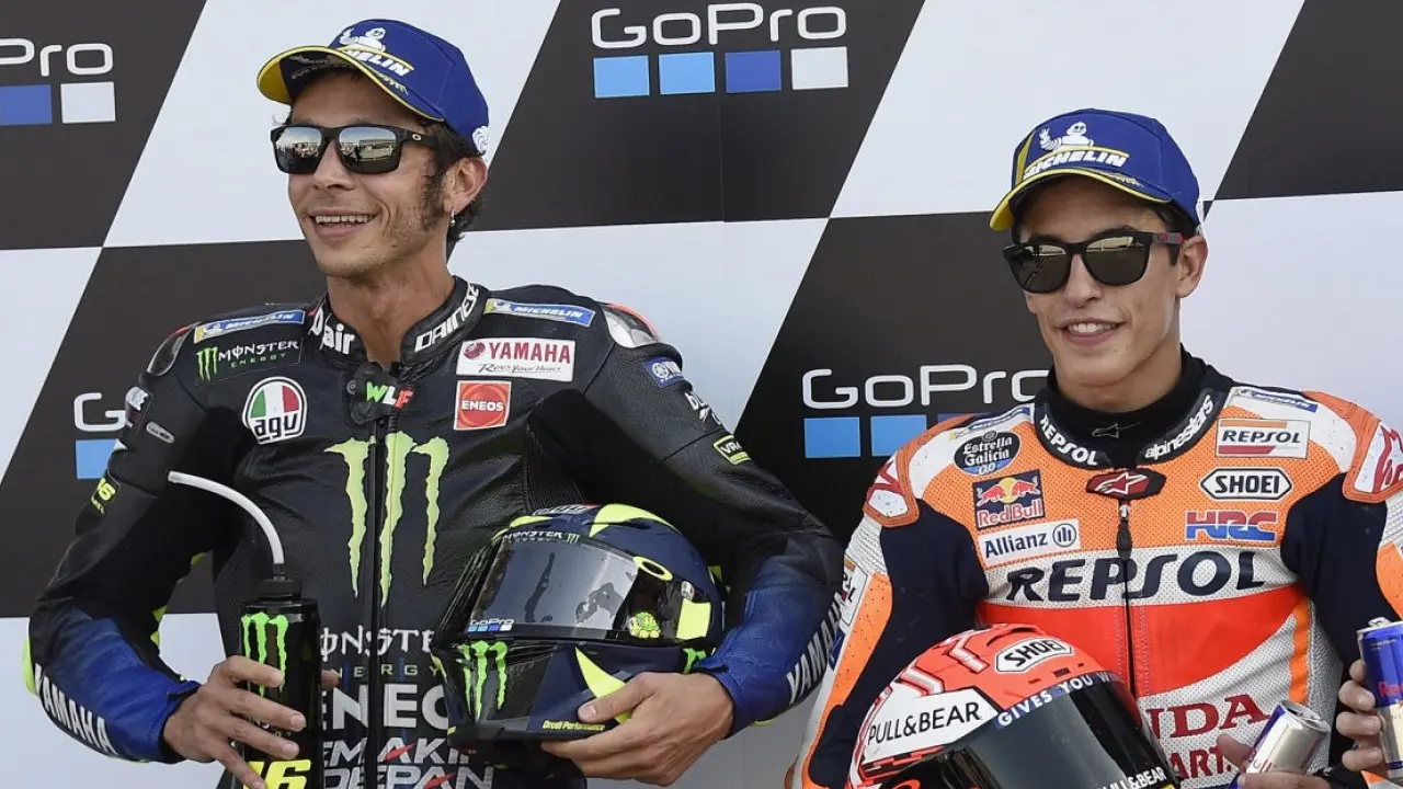 Marc Marquez Valentino Rossi Ramaikan Jakarta Lewat Sesi Jumpa Fans