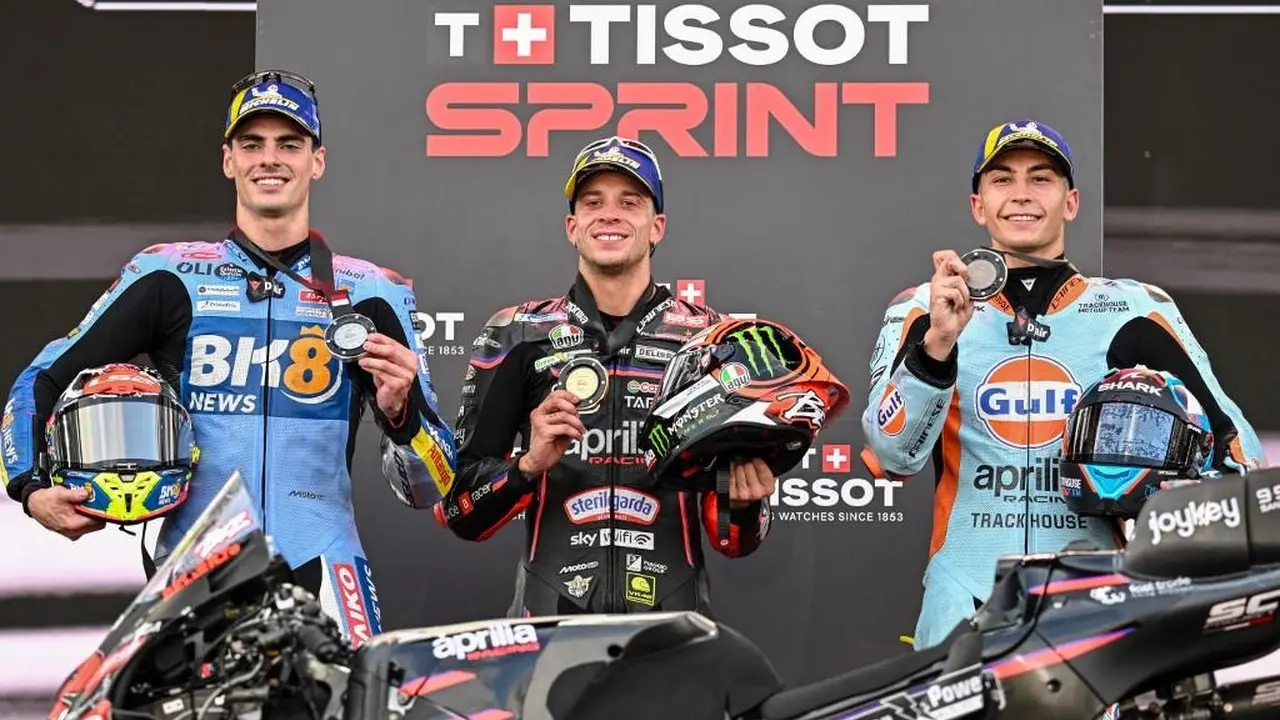 Bezzecchi Menang Sprint Race Mandalika Persaingan Klasemen Motogp 2025 Makin Ketat