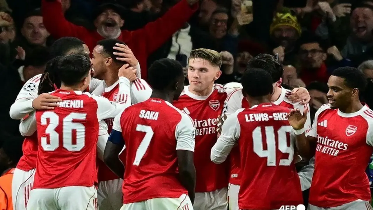 Arsenal Raih Kemenangan Bersejarah Lawan Atletico Madrid Di Liga Champions