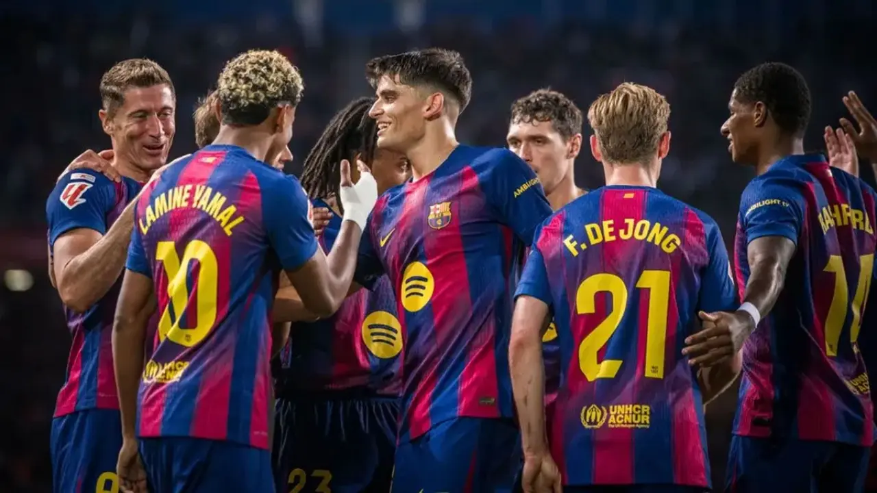 Barcelona Siap Tantang Olimpiakos Di Liga Champions Hansi Flick Lakukan Rotasi Besar Karena Badai Cedera