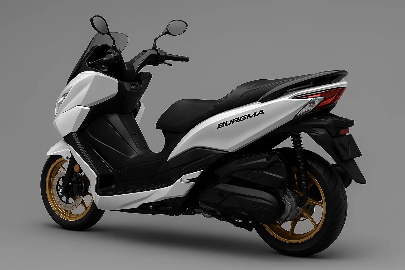 Desain Dimensi Suzuki Burgman 150