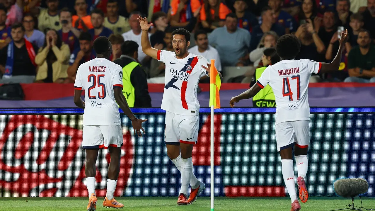 Drama Psg Di Liga Champions Tak Meyakinkan Tapi Menang 2 1 Atas Barcelona
