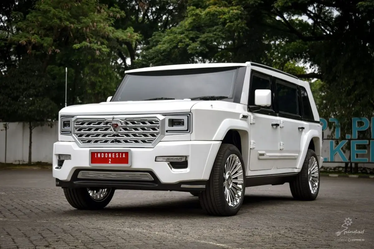 Eksterior Maung Pindad Mv3 Garuda Limousine