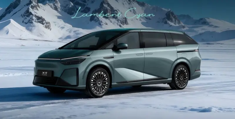 Eksterior Xpeng X9 Erev 2025
