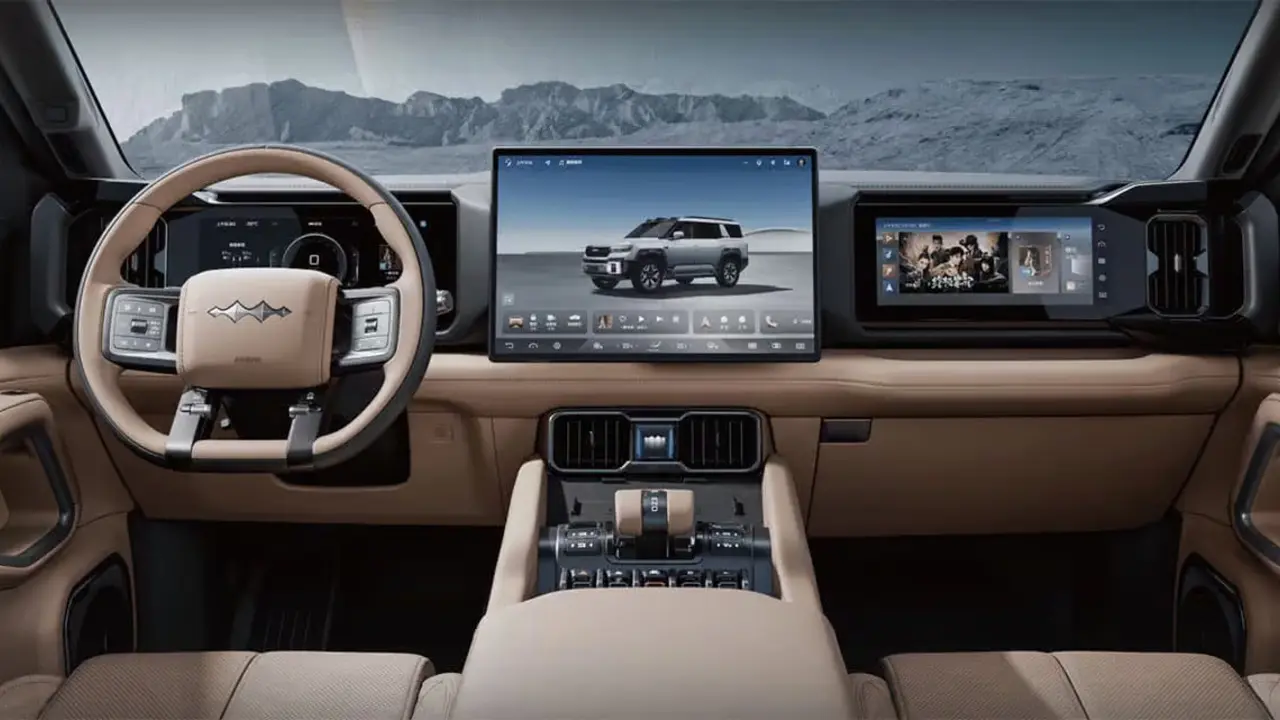 Interior Byd Bao 8 Seater