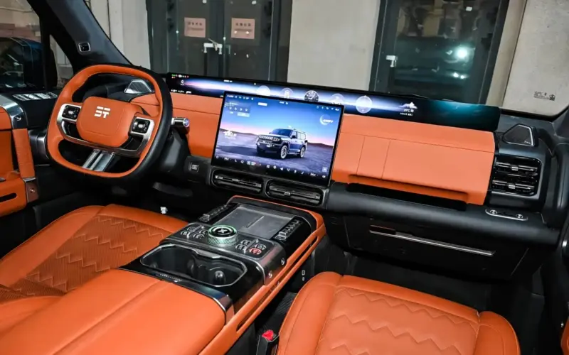 Interior Chery Jetour Zongheng G700