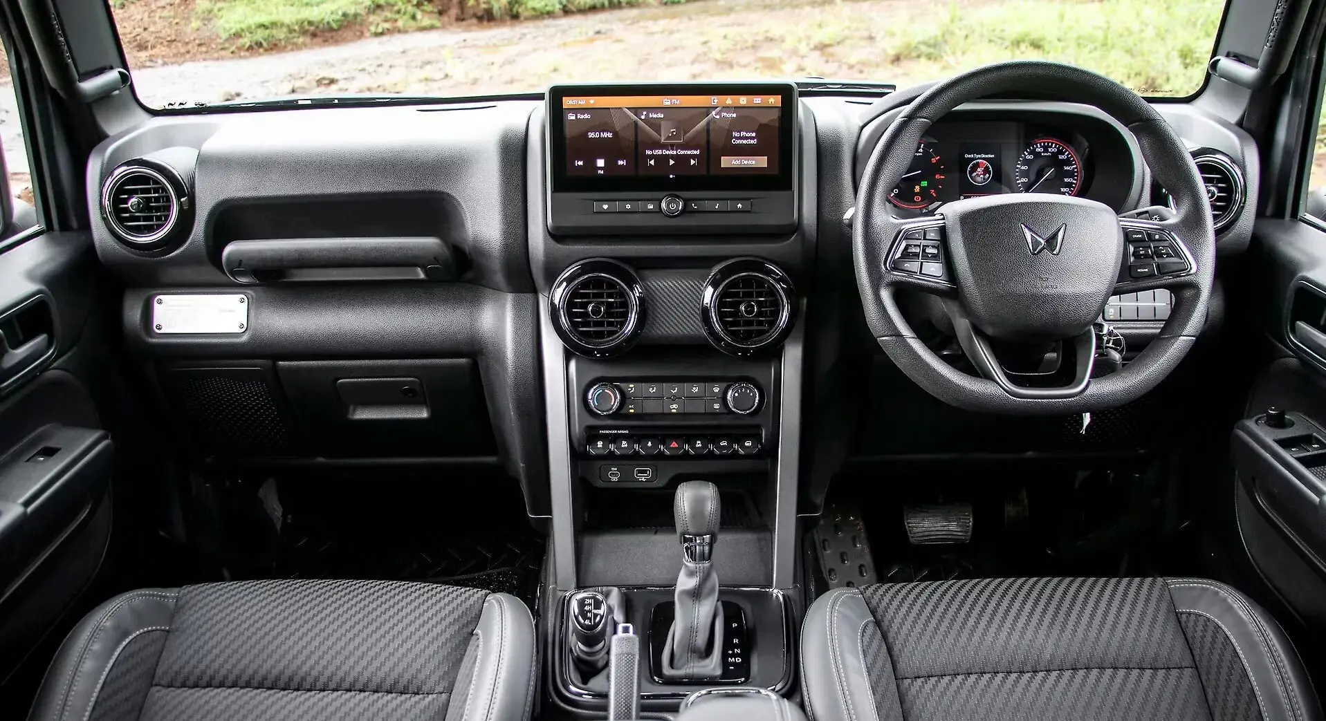 Interior Mahindra Thar