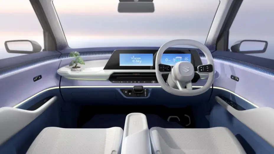 Interior Suzuki Vision E Sky