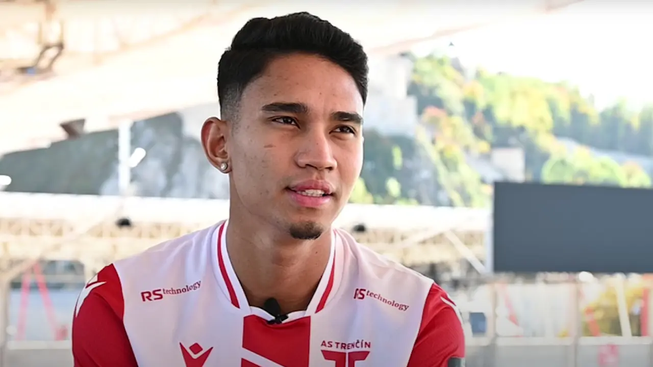 Resmi Berseragam As Trencin, Marselino Ferdinan Langsung Jalani Latihan Perdana