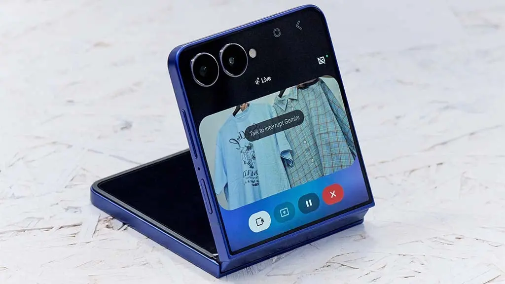 Video Call Recording Dan Live Sharing Samsung Galaxy Z Flip 7