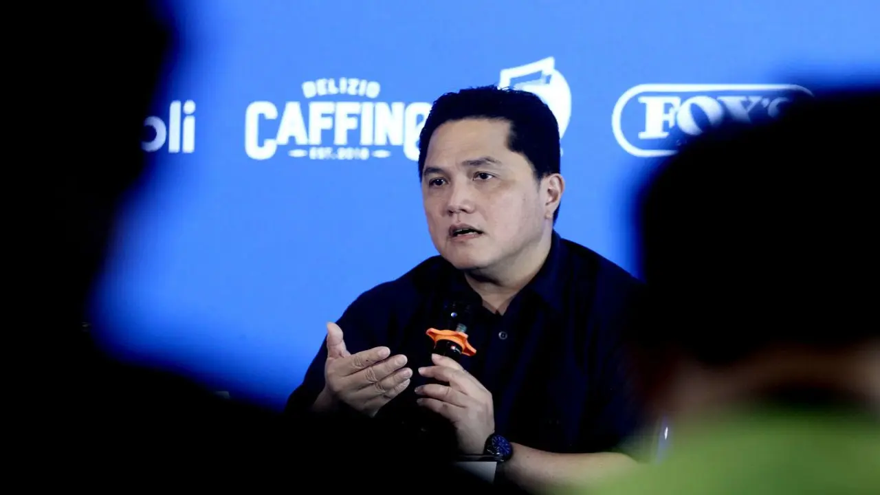 Erick Thohir Tepis Bicara Target Sea Games Tunggu Posisi Ketua Pssi