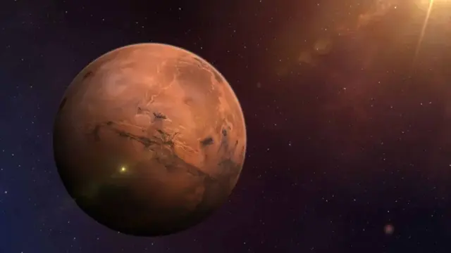 Fenomena Langka Di Mars Kadar Ozon Melonjak Drastis Di Kutub Utara Selama Musim Dingin