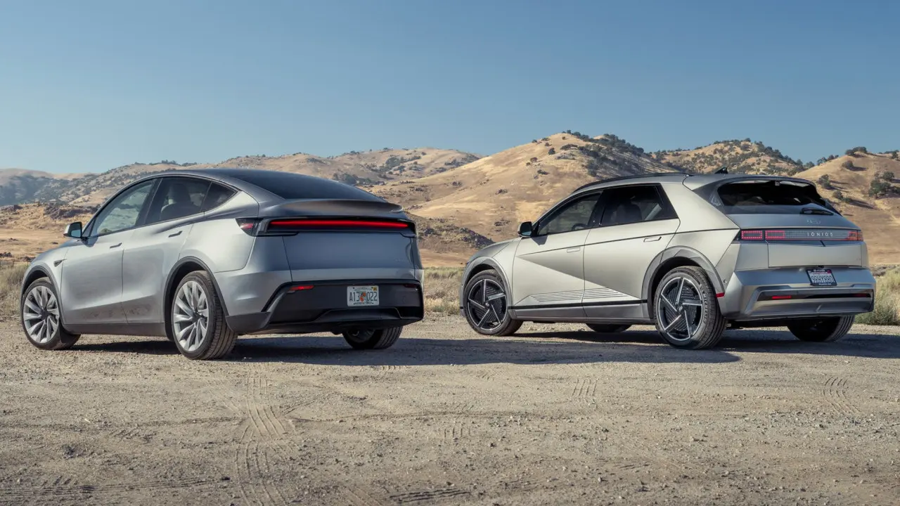 Harga Sama Rp600 Jutaan Tesla Model Y Standard Ternyata Kalah Fitur Dari Hyundai Ioniq 5