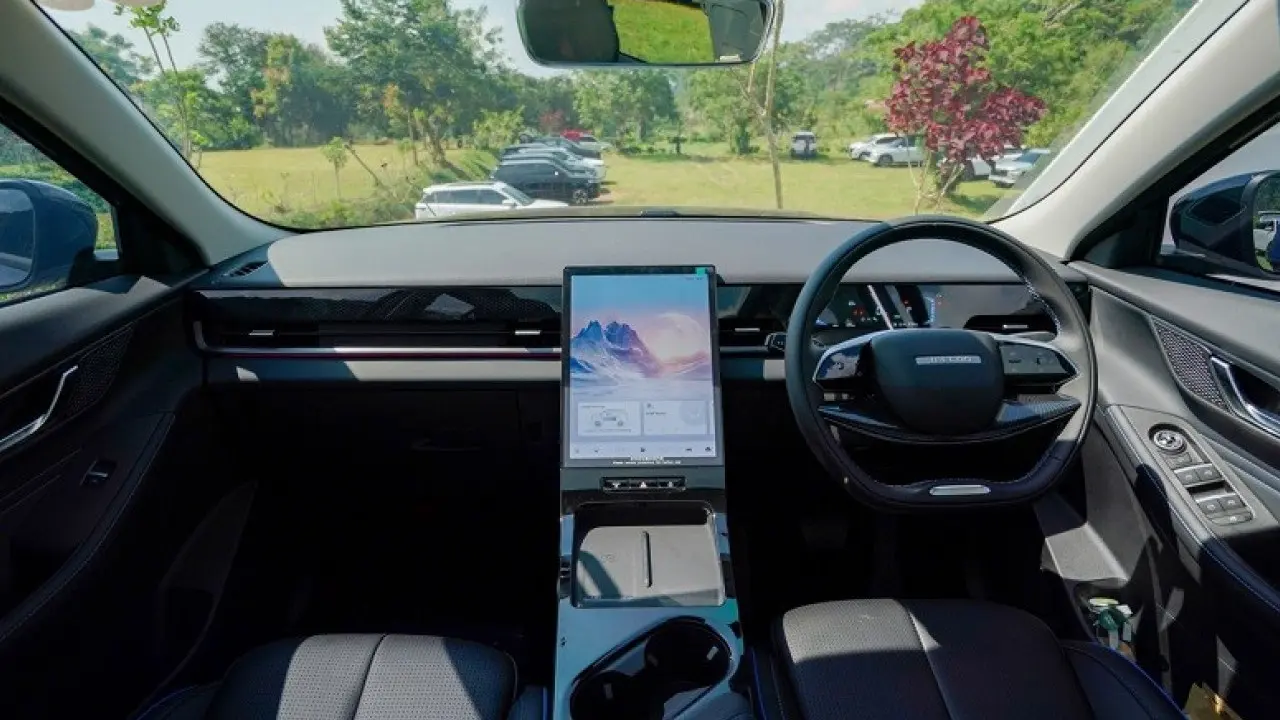 Intip Interior Jaecoo J5 Ev Mewah Dan Penuh Fitur Canggih 1