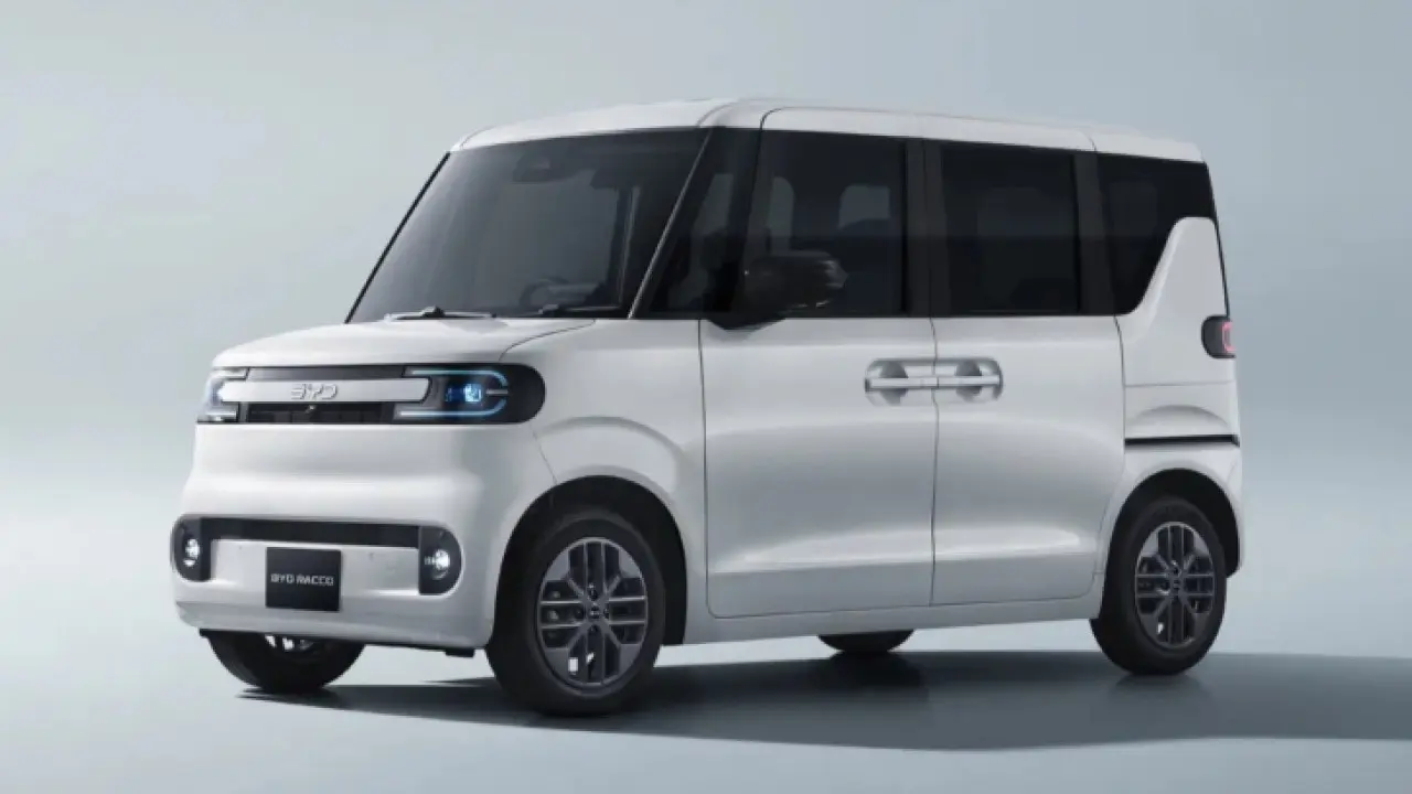 Jms 2025 Byd Racco Kei Car Listrik Perdana Byd Siap Masuk Pasar Jepang 2026