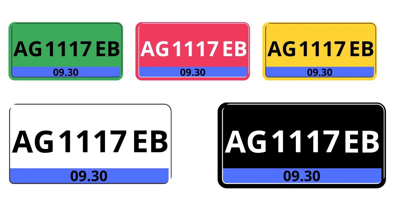 Kenali 5 Jenis Plat Mobil Listrik Di Indonesia Apa Bedanya 1