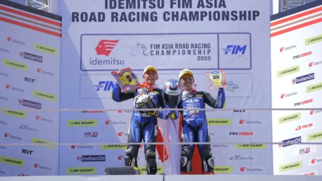 Rookie Yamaha Racing Indonesia Bikin Kejutan Borong Podium Di Arrc Malaysia 2025