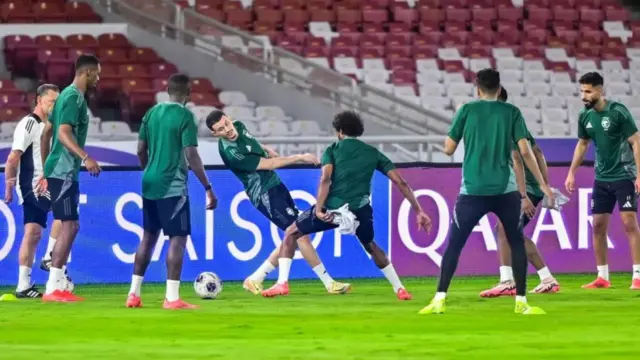 Skuad Timnas Arab Saudi Mulai Latihan Persiapan Lawan Indonesia Di Kualifikasi Piala Dunia 2026