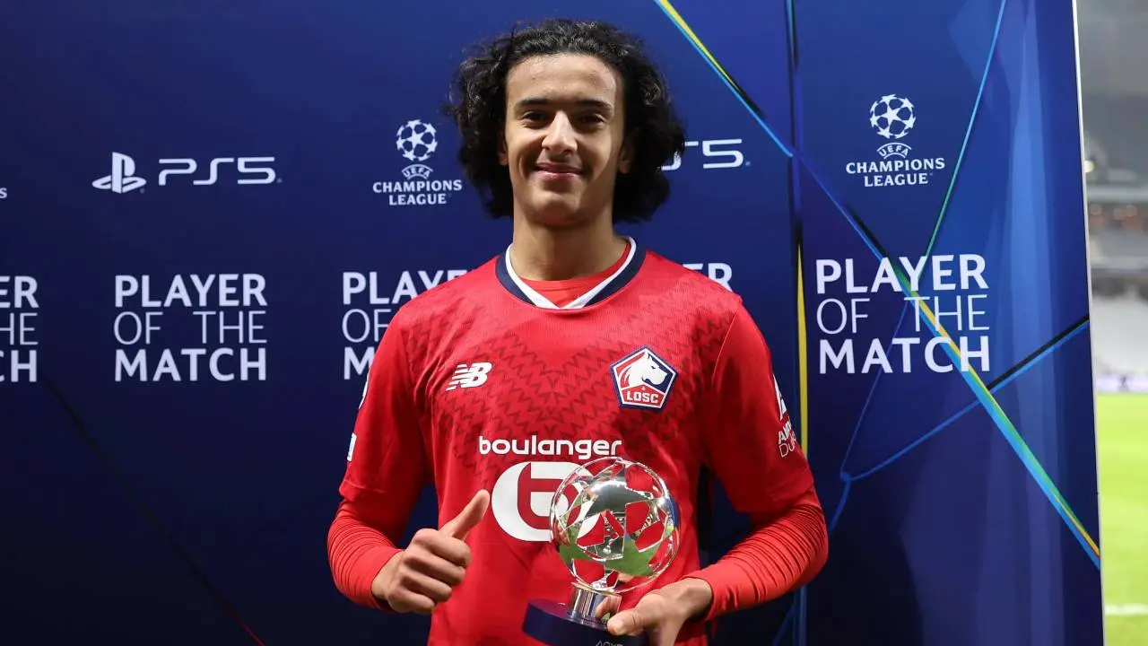 Arsenal Dan Liverpool Sama Sama Incar Talenta Muda Lille Ayyoub Bouaddi