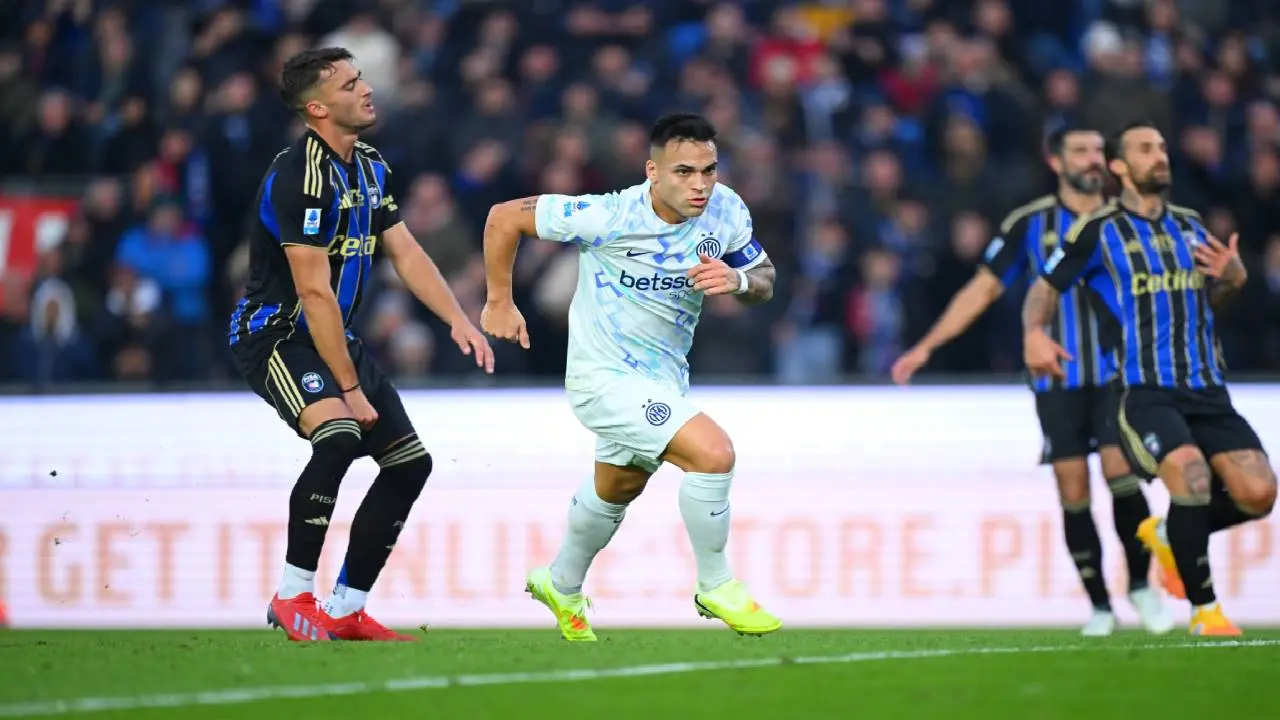 Brace Lautaro Martinez Antar Inter Milan Menang 2 0 Atas Pisa Di Serie A