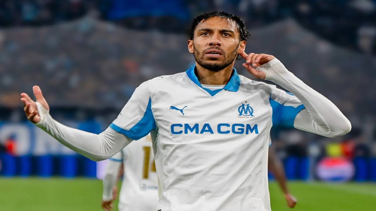 Dua Gol Aubameyang Antar Marseille Kunci Kemenangan Dramatis 2 1 Atas Newcastle Di Liga Champions