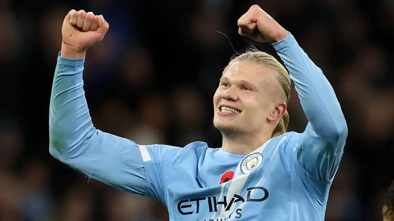 Dua Gol Erling Haaland Antar Manchester City Raih Kemenangan 3 1 Atas Bournemouth