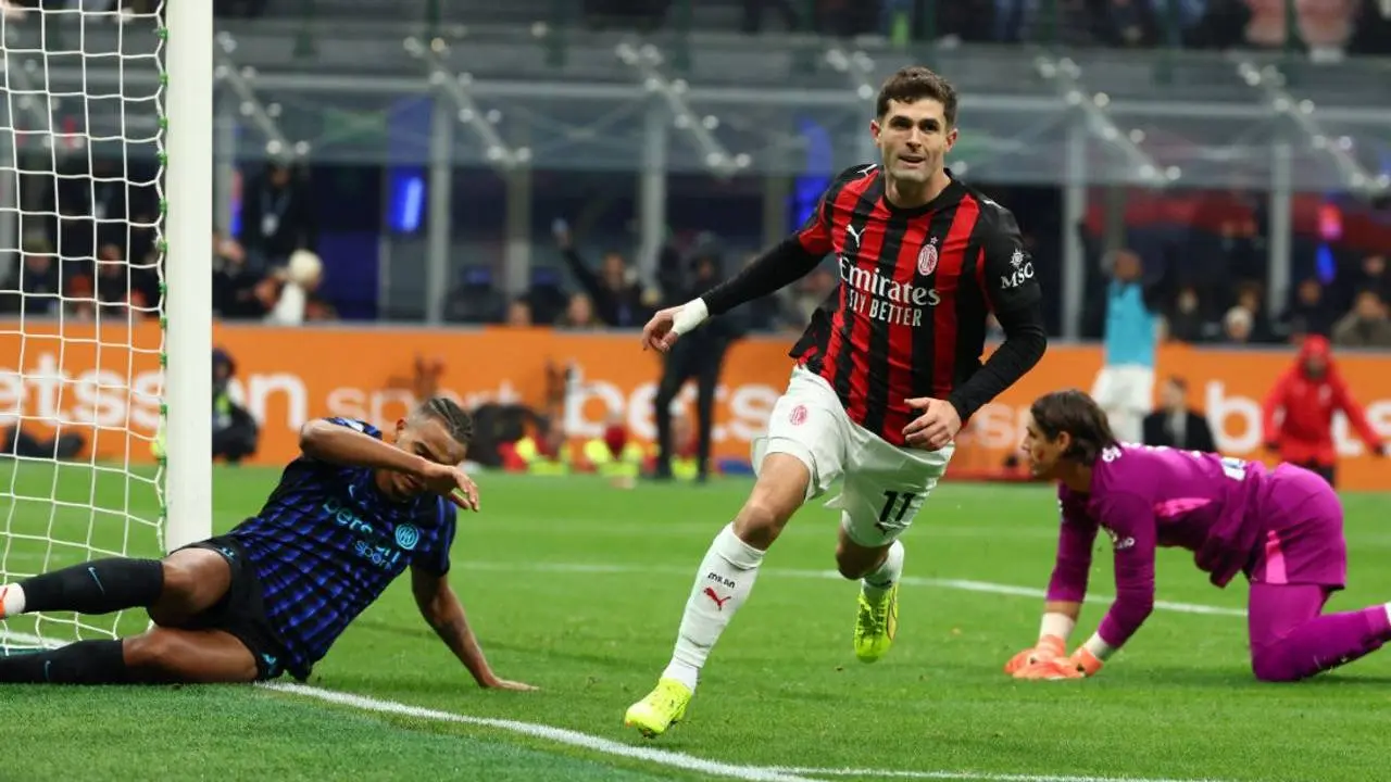 Gol Tunggal Christian Pulisic Antar Ac Milan Menang 1 0 Atas Inter Milan Di Derby Della Madonnina