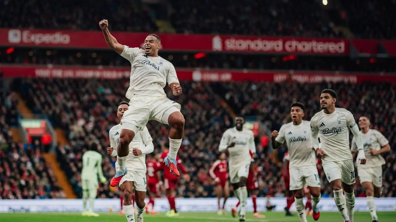 Hasil Liga Inggris 2025 2026 Nottingham Forest Menang Telak 3 0 Atas Liverpool Di Anfield