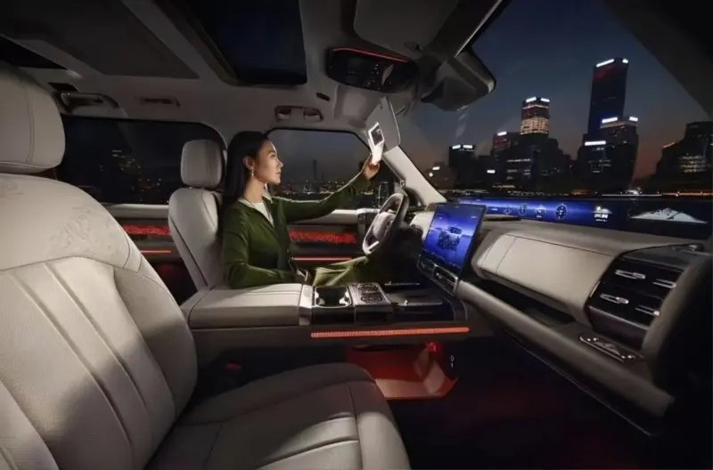 Interior Jetour Zongheng G700