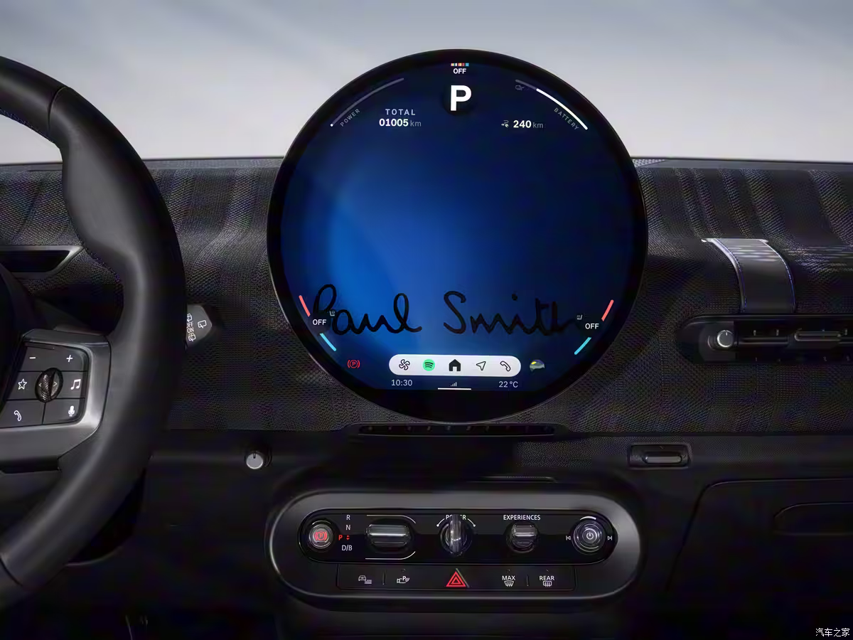 Interior Mini Cooper Paul Smith Designer Edition