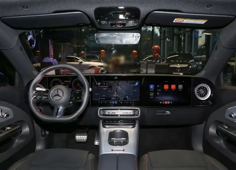 Interior Mercedes Benz Cla Ev