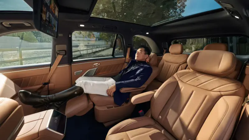 Interior Nio Onvo L90 Black Knight Limited Edition