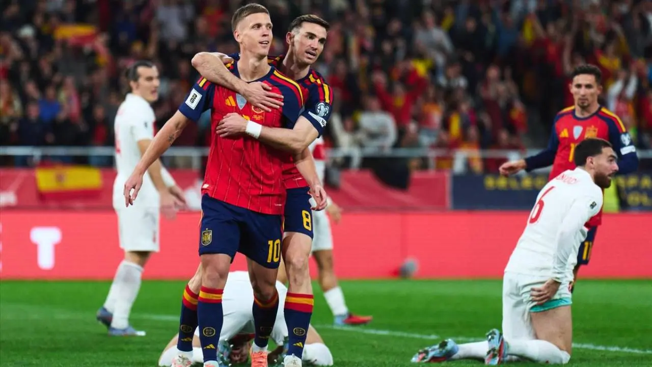 Timnas Spanyol Bermain Imbang 2 2 Melawan Timnas Turki Dan Otomatis Lolos Ke Piala Dunia 2026