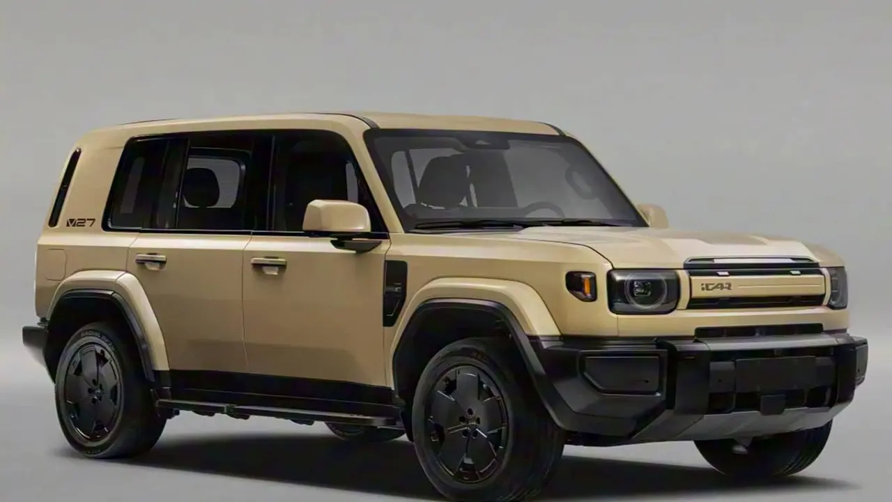 Chery Icar V27 Siap Debut Di Guangzhou Suv Bergaya Boxy Dengan Jarak Tempuh 1 000 Km