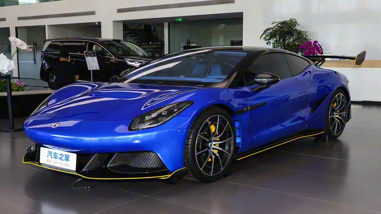 Denza Z Versi Produksi Uji Performa Di Nurburgring Supercar Listrik China Siap Saingi Eropa