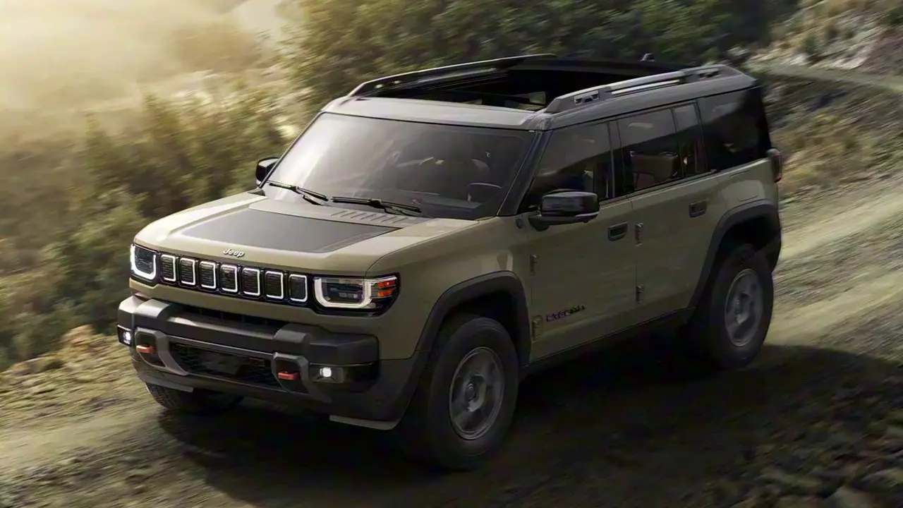 Jeep Recon Ev Diluncurkan Suv Listrik Trail Rated Dengan Akselerasi 36 Detik Jarak 400 Km Dan Fitur Rock Crawling