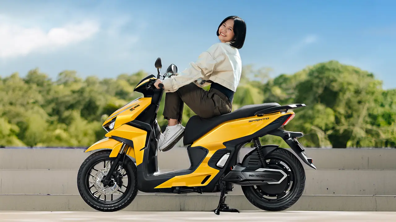 Motor Listrik Sprinto Catat 500 Spk Di Gjaw 2025 Jadi Salah Satu Model Paling Diminati