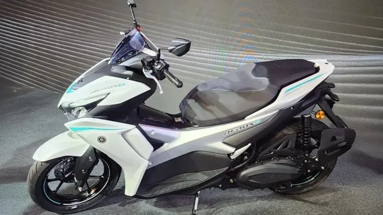Yamaha Aerox Listrik Resmi Meluncur Di India Harga Diprediksi Sekitar Rp 55 Juta