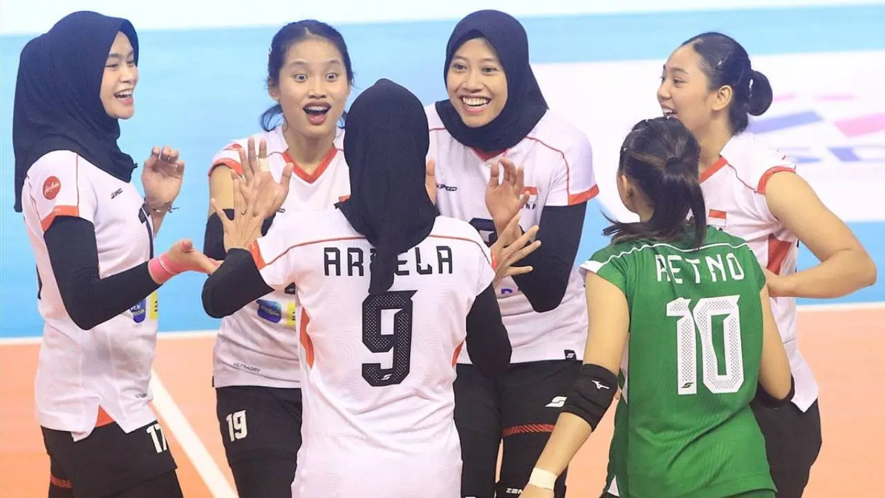 Daftar Pemain Timnas Voli Putri Indonesia Yang Akan Tampil Di Sea Games 2025 Thailand