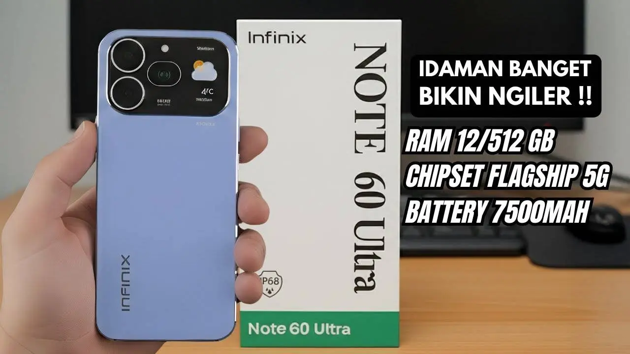 Infinix Note 60 Ultra Kolaborasi dengan Pininfarina, Hadirkan Desain Mobil Sport ke Smartphone