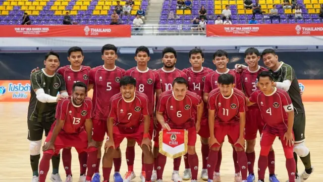 SEA Games 2025: Timnas Futsal Putra Indonesia Raih Emas Usai Gasak Thailand 6-1 di Final