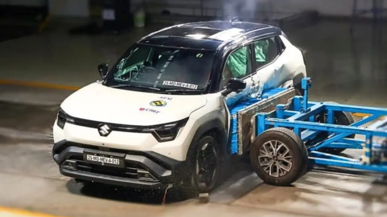 Suzuki e-Vitara Kantongi 5 Bintang Uji Tabrak Bharat NCAP sebelum Debut di IIMS 2026