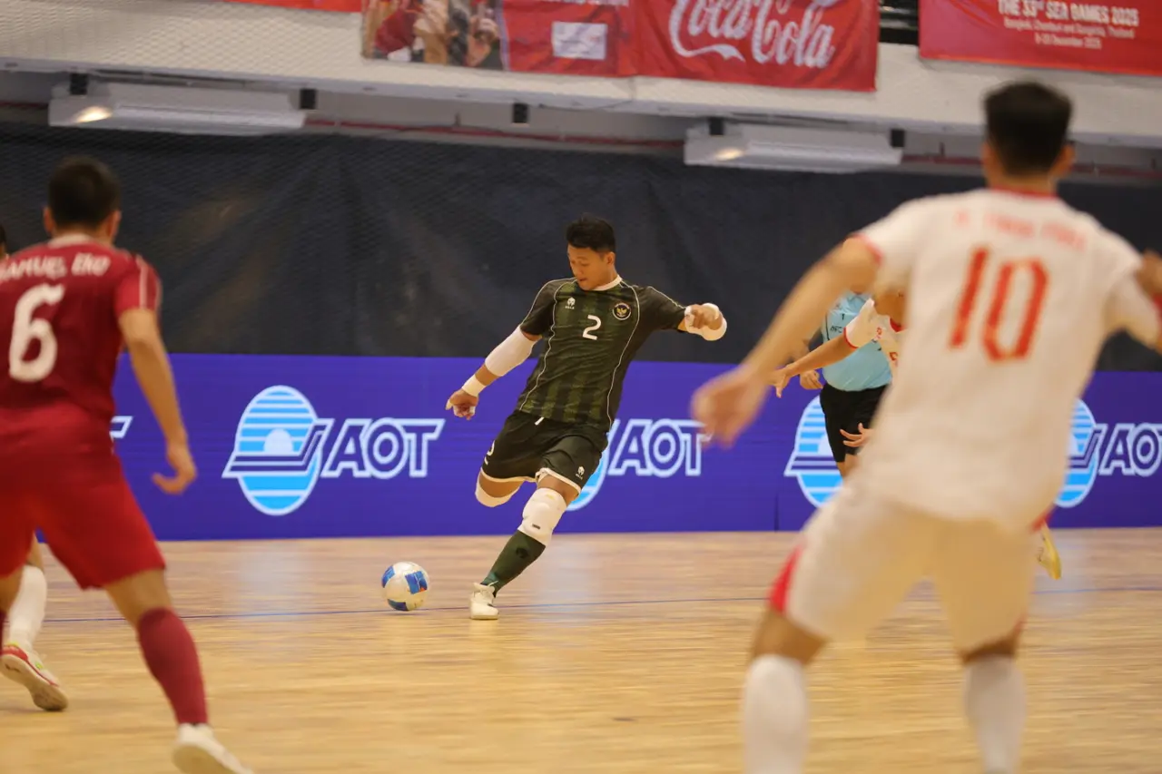 Timnas Futsal Putra Indonesia Taklukkan Malaysia 2-1 di SEA Games 2025, Pertahankan Peluang Emas