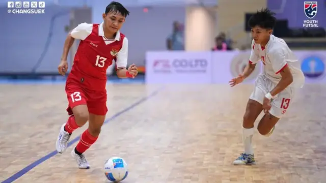 Timnas Futsal U-16 Ditahan Imbang Vietnam 2-2 di Piala AFF